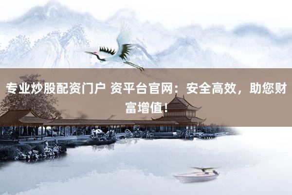 专业炒股配资门户 资平台官网：安全高效，助您财富增值！
